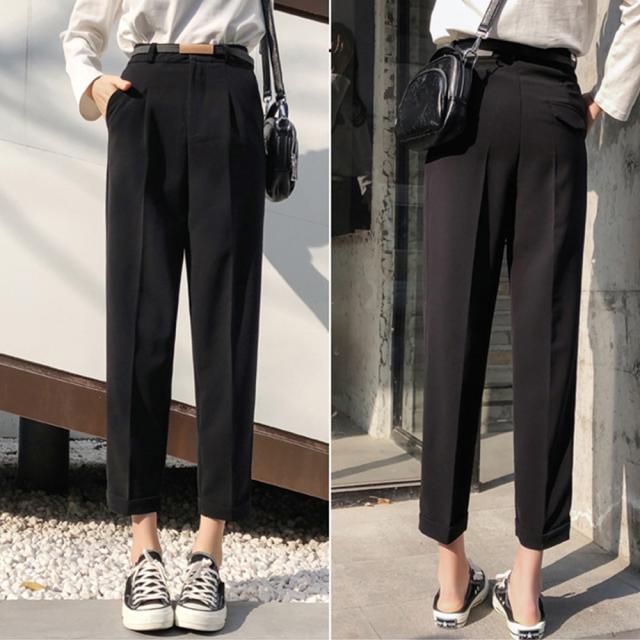 アンクルパンツ テーパードパンツ 大人 夏 送料無料 即日発送-6