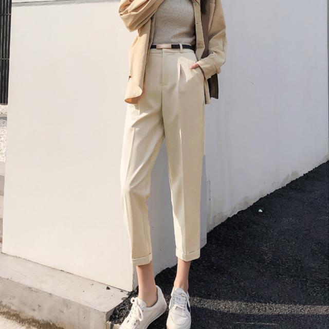 アンクルパンツ テーパードパンツ 大人 夏 送料無料 即日発送-7