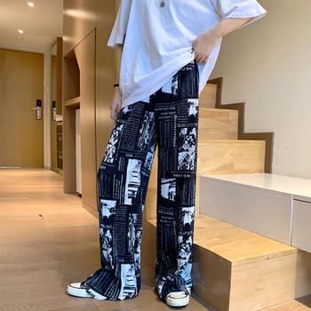 柄 プリーツワイドパンツ 夏レディース 送料無料 即日発送-3