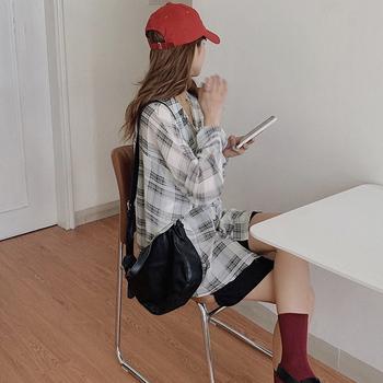 チェック柄 カーディガン レディース 送料無料 即日発送-5