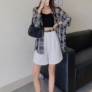 チェック柄 カーディガン レディース 送料無料 即日発送-8