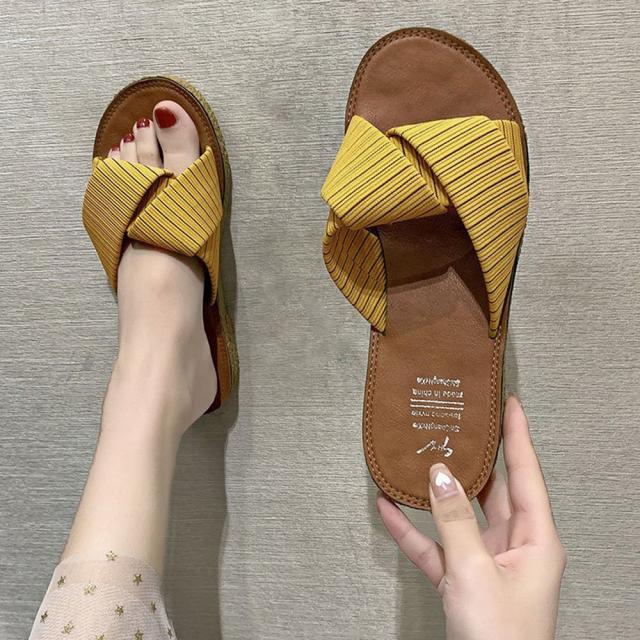 サンダル ぺたんこサンダル レディース フラット 送料無料 即日発送-8