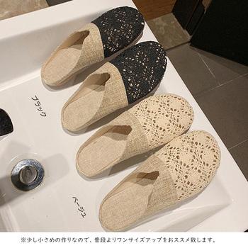 サンダル ミュールサンダル レディース ぺたんご 送料無料 即日発送-1