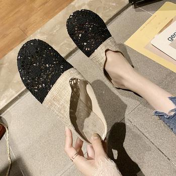 サンダル ミュールサンダル レディース ぺたんご 送料無料 即日発送-4