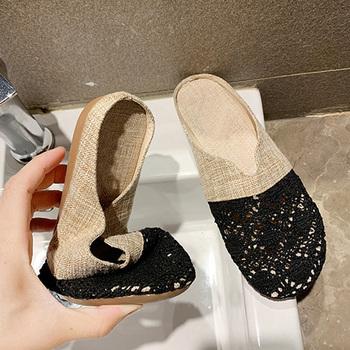 サンダル ミュールサンダル レディース ぺたんご 送料無料 即日発送-6