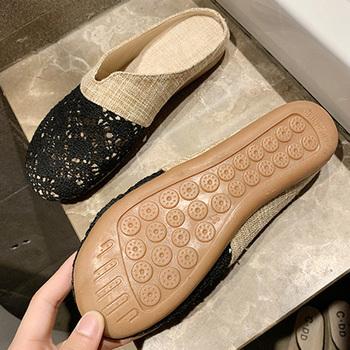 サンダル ミュールサンダル レディース ぺたんご 送料無料 即日発送-7