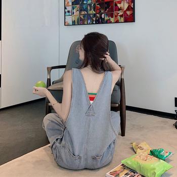 サロペット レディース デニムパンツ 送料無料 即日発送-9