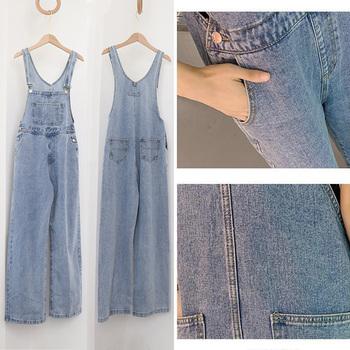 サロペット レディース デニムパンツ 送料無料 即日発送-2