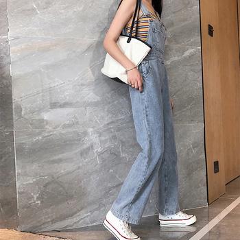 サロペット レディース デニムパンツ 送料無料 即日発送-6