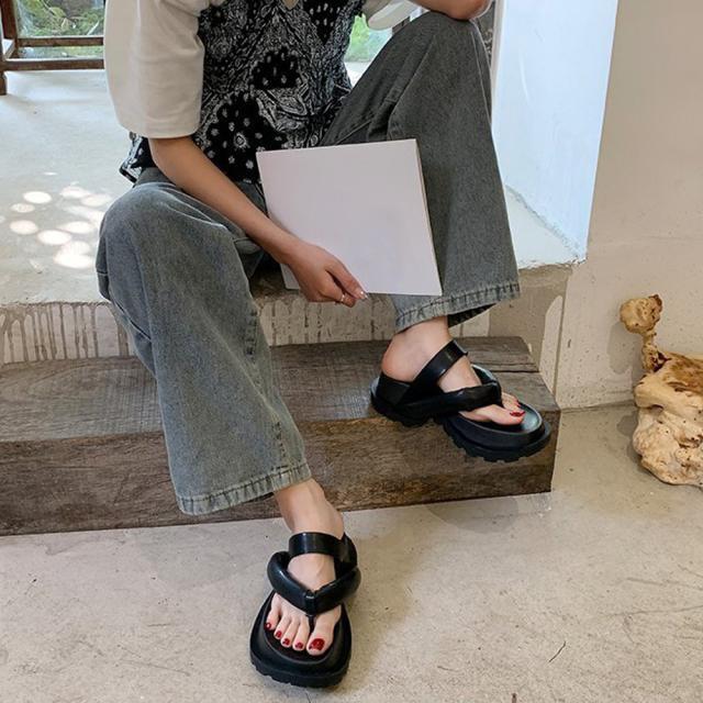 サンダル 厚底トングサンダル スポーツサンダル 送料無料 即日発送-3