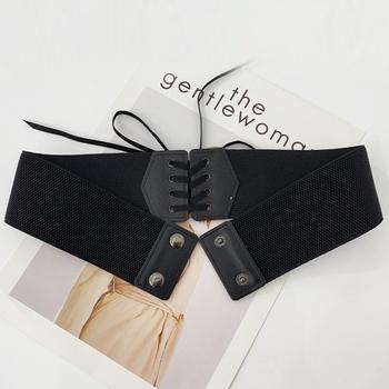 サッシュベルト レディース ゴム PU 送料無料 即日発送-1