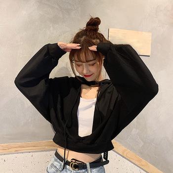 フード付き パーカー 薄手 トレーナー 送料無料 即日発送-7