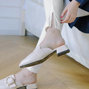 レギンスパンツ 裾スリット入り 春秋冬 送料無料 即日発送-2