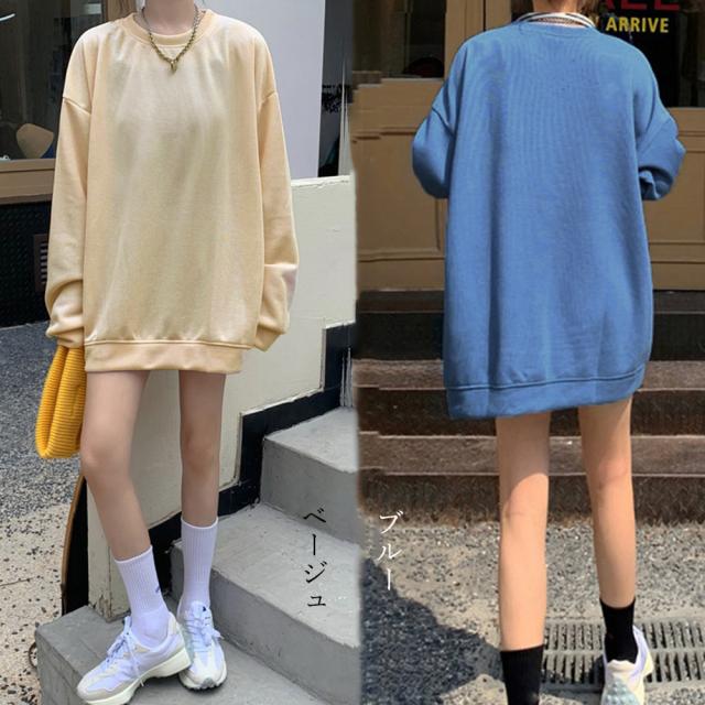 スウェットトレーナー 長袖 レディース 送料無料 即日発送-4