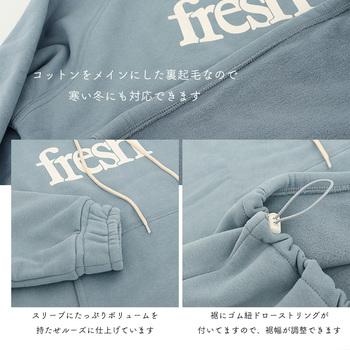 ロゴパーカー レディース 裏起毛 SK16098640-7136 送料無料 即日発送-5