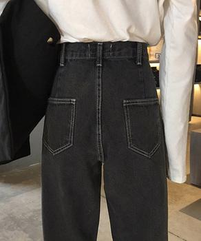 ストレートデニムパンツ レディース 送料無料 即日発送-4