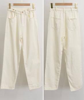 ストレートデニムパンツ レディース 送料無料 即日発送-8