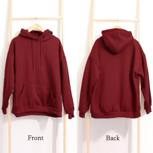 裏起毛パーカー レディース 秋冬 送料無料 即日発送-2