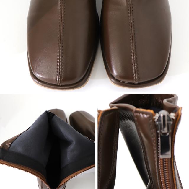 ショートブーツ レディースミドルブーティ 送料無料 即日発送-3