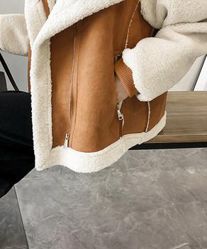 ボアジャケット レディース 冬アウター 送料無料 即日発送-4