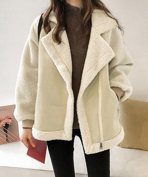 ボアジャケット レディース 冬アウター 送料無料 即日発送-5