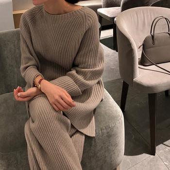 ニットセットアップ レディース 秋冬 SK16777334-4797 送料無料 即日発送-7