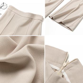 美脚 セミフレアパンツ レディース 送料無料 即日発送-3