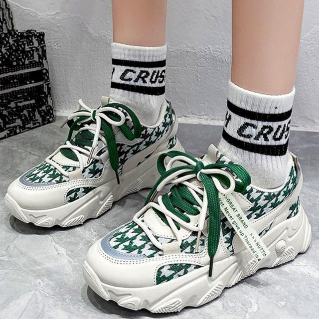 スニーカー ダッドスニーカー レディース 美脚 送料無料 即日発送-8