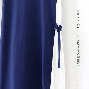 ワンピース サイドプリーツ ロング 夏 送料無料 即日発送-3