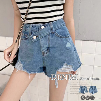 デニムショートパンツ レディース 送料無料 即日発送-0