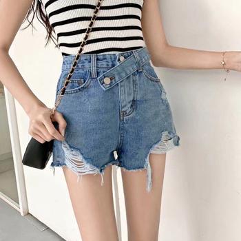 デニムショートパンツ レディース 送料無料 即日発送-1