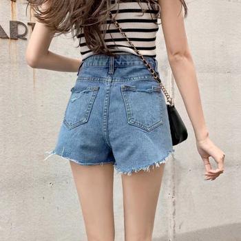 デニムショートパンツ レディース 送料無料 即日発送-6