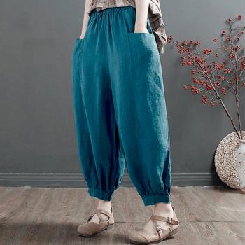 サルエルパンツ レディース ハイウエスト 送料無料 即日発送-9