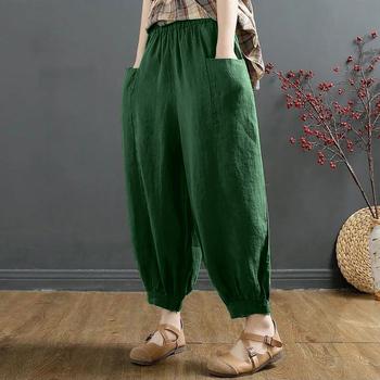 サルエルパンツ レディース ハイウエスト 送料無料 即日発送-7