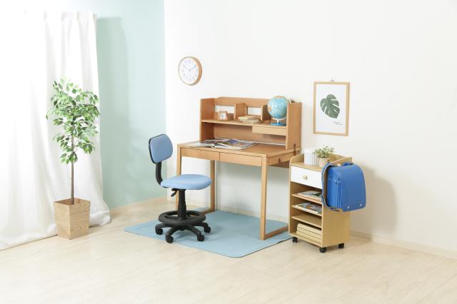 学童チェアー ブラック ブルー 送料無料-4