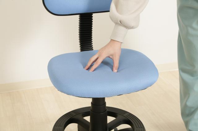 学童チェアー ブラック ブルー 送料無料-8