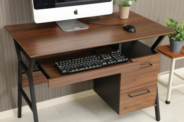 デスク クレバー ホワイト ブラウン 送料無料-4