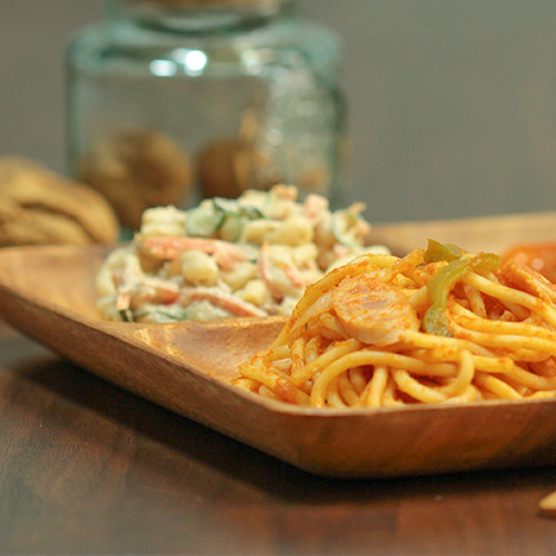 アカシア スクエアトレー 4仕切り付き 2セット 送料無料-3