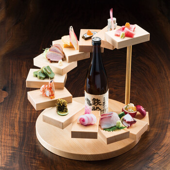 和食器 立体盛込 立体盛込螺旋（十二段） 送料無料-2