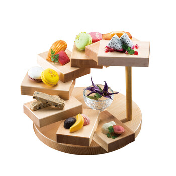 和食器 立体盛込 立体盛込螺旋 八段 2個セット 送料無料-1