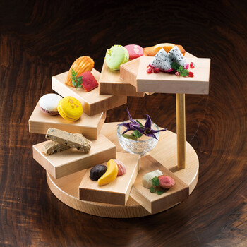 和食器 立体盛込 立体盛込螺旋 八段 2個セット 送料無料-2