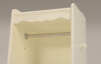 ハンガーラック キッズ家具 RKK-1859 title= ハンガーラック キッズ家具 RKK-1859　ホワイト 送料無料-2