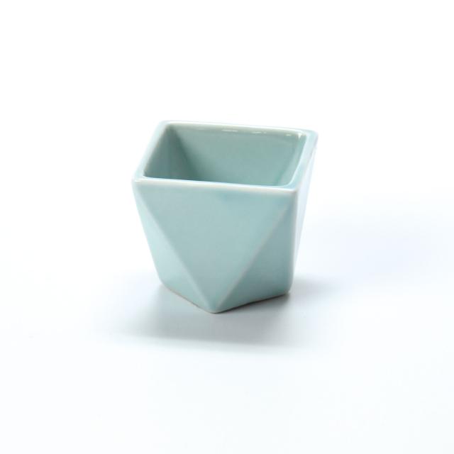 和食器 折り三角珍味入 白 青磁 瑠璃 4セット 送料無料-2