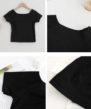 カットソー へそ出し トップス Tシャツ シンプル 送料無料 即日発送-9