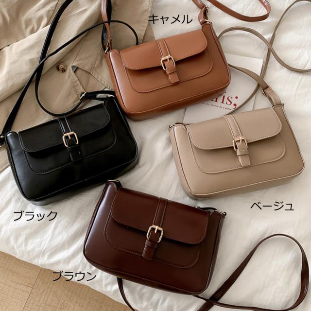 ショルダーバッグ 斜めがけ ショルダーバッグ レディース 大人 バッグ PUレザー ショルダー 肩掛けカバン 送料無料 即日発送-1