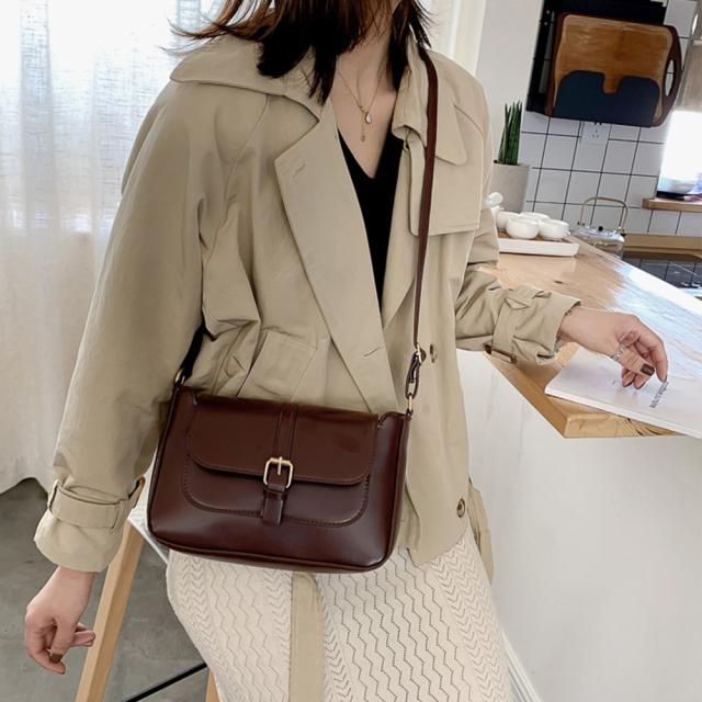 ショルダーバッグ 斜めがけ ショルダーバッグ レディース 大人 バッグ PUレザー ショルダー 肩掛けカバン 送料無料 即日発送-6