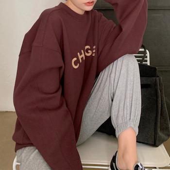 スウェット 裏起毛 英字ロゴ トレーナー 送料無料 即日発送-9