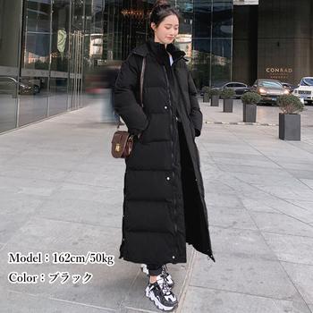 フード付きキルティングコート レディース 送料無料 即日発送-4