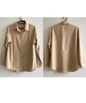 シャツブラウス 襟付き 長袖 レディース 送料無料 即日発送-8