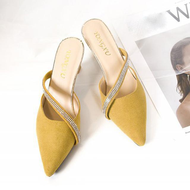 ミュール パンプスサンダル レディース 送料無料 即日発送-8